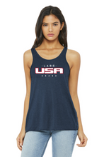 Load image into Gallery viewer, USA-LABC BELLA+CANVAS ® Women’s Flowy Racerback Tank
