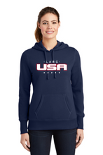 Load image into Gallery viewer, USA-LABC Sport-Tek® Ladies Pullover Hooded Sweatshirt
