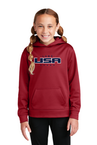 USA-LABC Sport-Tek® Youth Sport-Wick® Fleece Hooded Pullover
