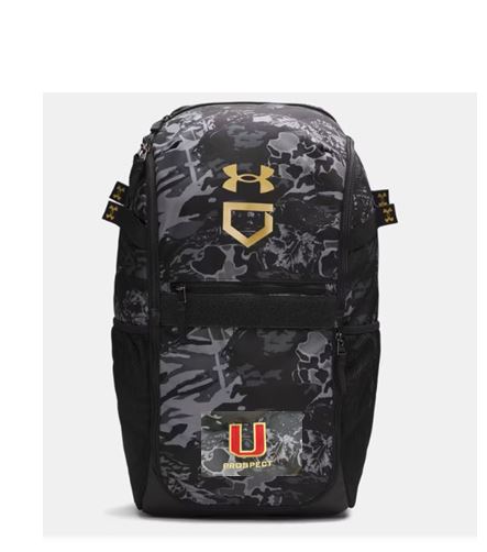 UA Utility Baseball Print Backpack - Black