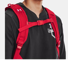 Load image into Gallery viewer, USA-LABC UA Utility Baseball Print Backpack - RED
